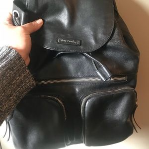 Vera Bradley leather backpack
